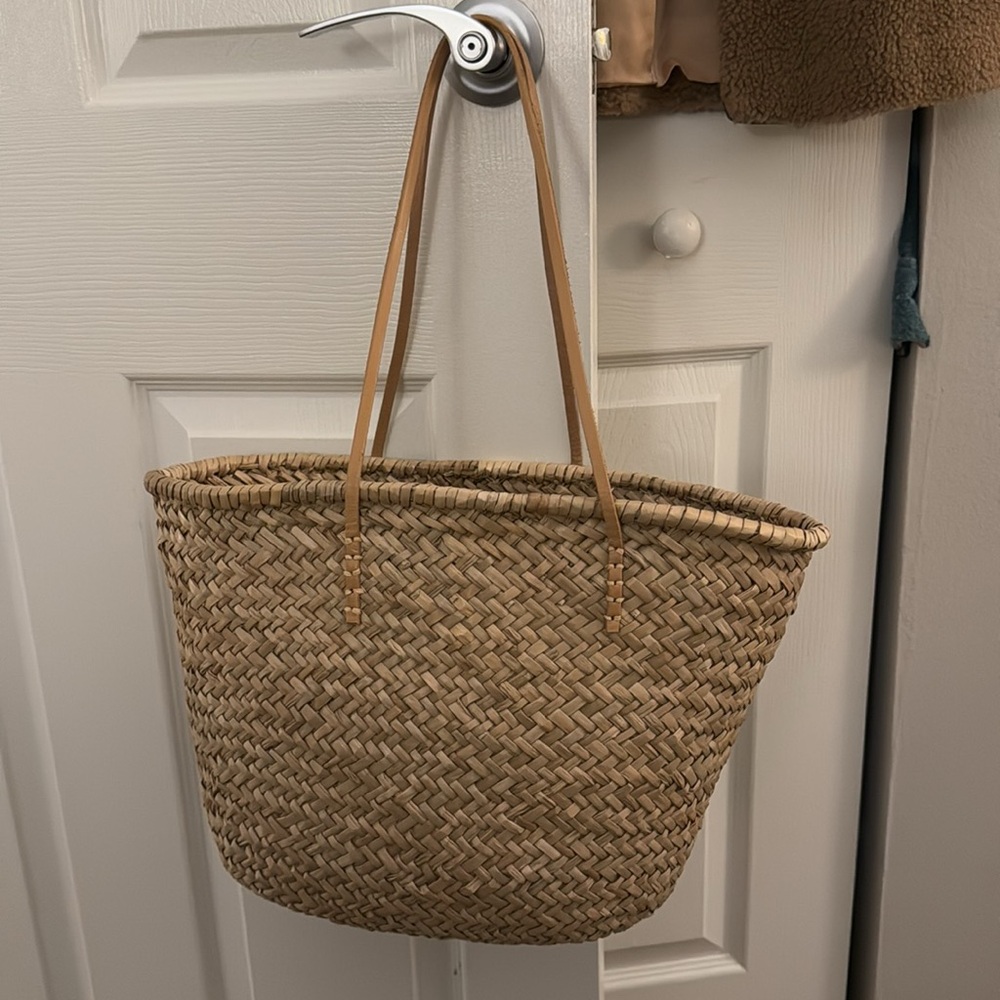 Hat Attack Woven Straw Bag